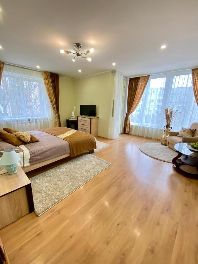 центр. острозького. простора та комфортна. 2 спальні Apartment Ternopil